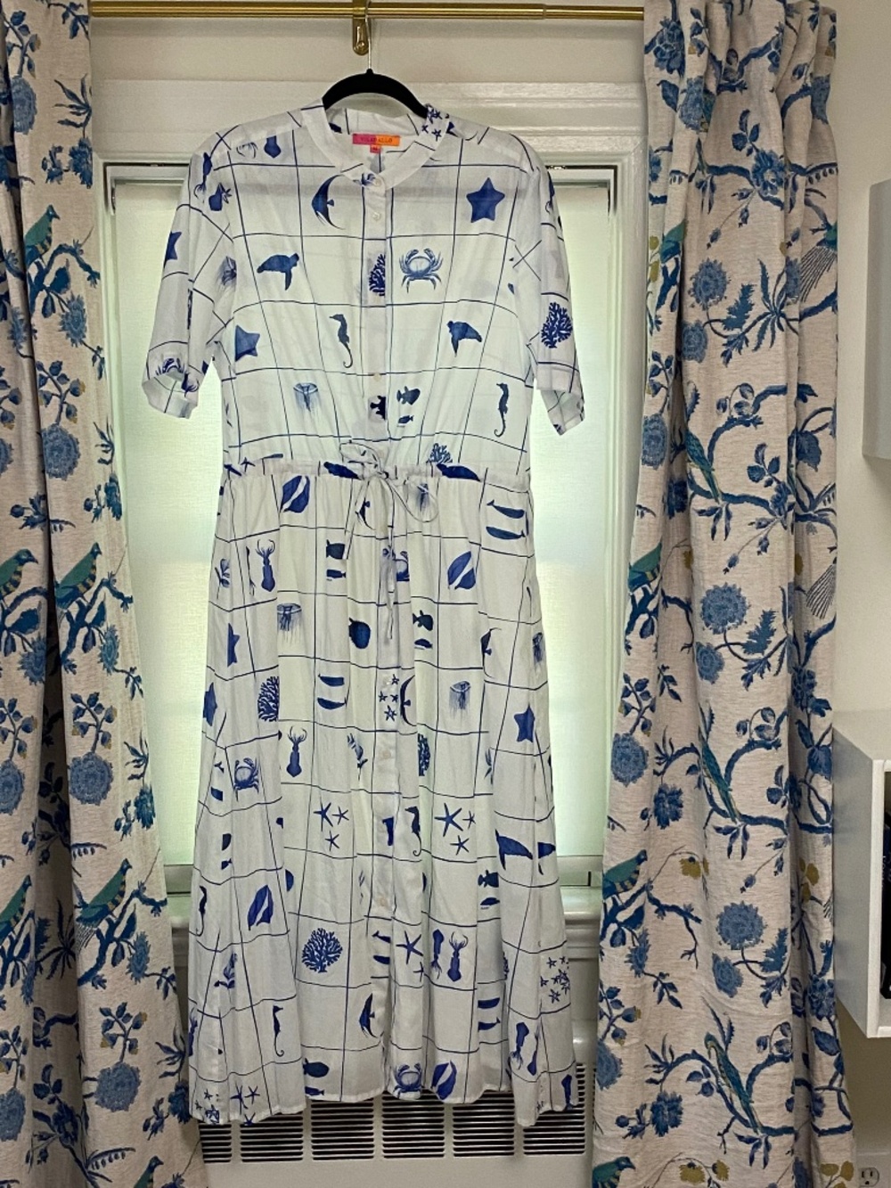 Villagallo Cotton Midi Dress, XL